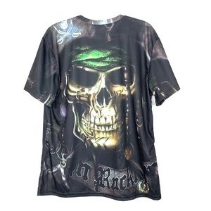Devin Du 3D skull shirt